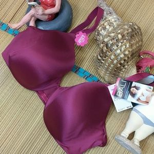 Bally's underwire molded cup bra smoothing